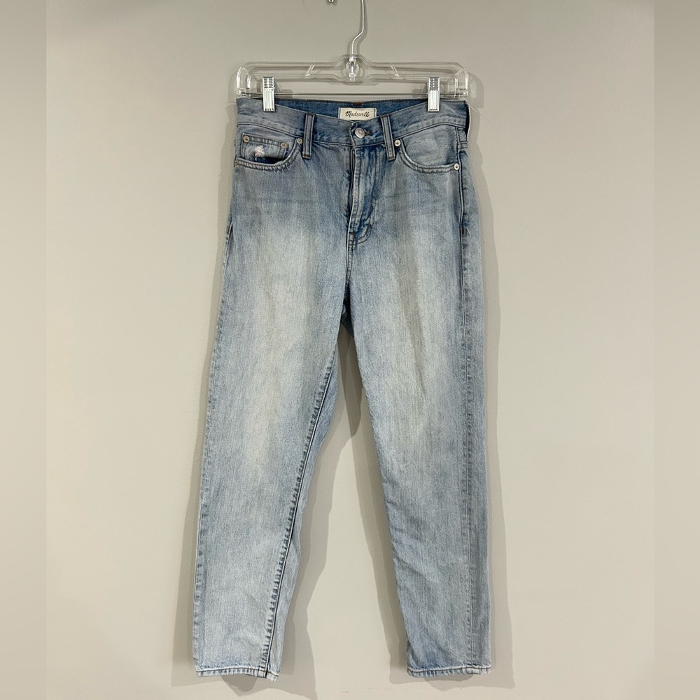 Madewell Straight Leg Jeans - Soft Blue